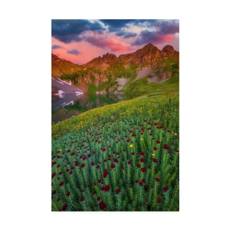 Darren White Photography 'San Juan Sunrise Copy' Canvas Art,12x19